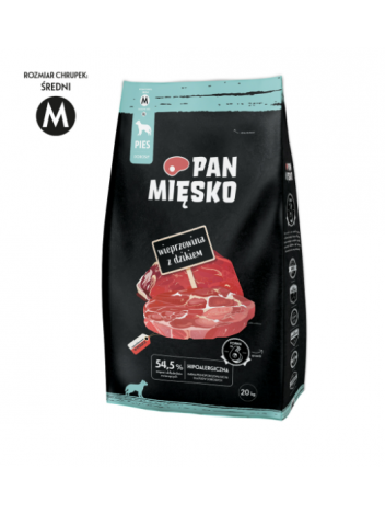 Pan Mięsko Wieprzowina z dzikiem M 20kg