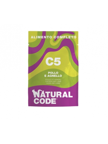 Natural Code Cat C5 Kurczak i jagnięcina 70g