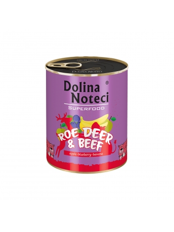 Dolina Noteci Superfood Sarna i wołowina 800g