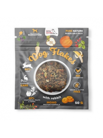 Syta Micha Dog flakes with rabbit 50g