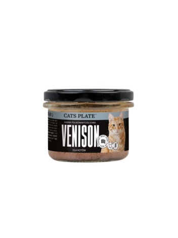 Cats Plate Venison 180g