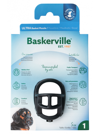 Kaganiec fizjologiczny Baskerville Ultra Muzzle 1