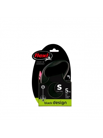 Flexi Black Design S 5m linka