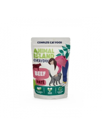 Animal Island Cat Everyday Pate Beef 100g