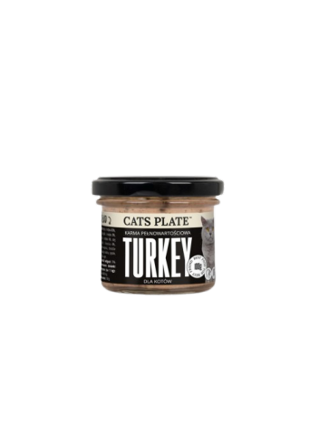 Cats Plate Turkey 100g