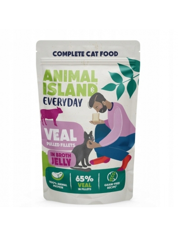 Animal Island Cat Everyday Jelly Veal 85g
