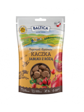 Baltica Przysmaki Regionów Kaczka z jabłkiem i różą 100g