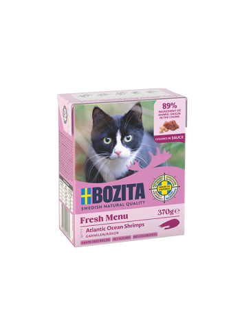 Bozita kawałki w sosie z krewetkami 370g
