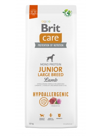 Brit Care Dog Hypoallergenic Junior Large Breed Lamb 12kg