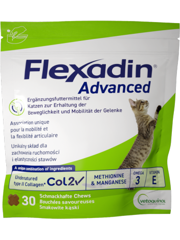 Flexadin Advanced dla kotów 30 kęsków