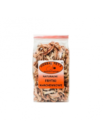 Naturalne frytki marchewkowe 100g