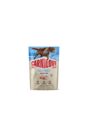 Carnilove Dog 1,5 kg True Fresh Adult Fish, Turkey