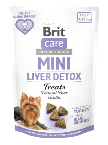 Brit Care Dog Mini Snacks Liver Detox 50g