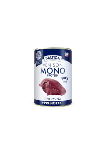 Baltica Mono Dziczyzna z prebiotykami 400g
