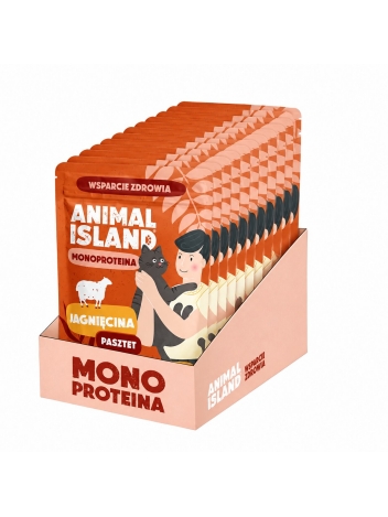 Animal Island Mono Jagnięcina 10x100g
