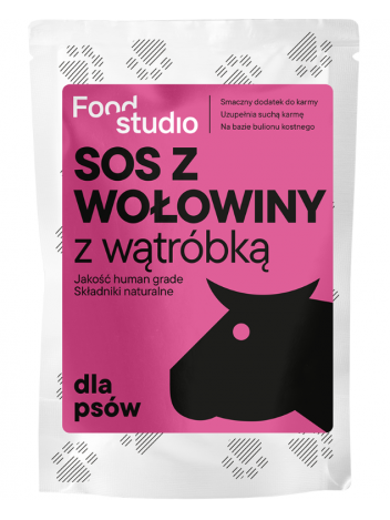 Food Studio Chefs Sos dla psów Wołowina 100ml