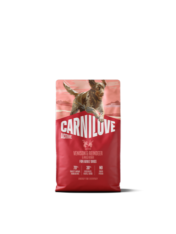 Carnilove Dog 4 kg Active Adult Venison, Reindeer