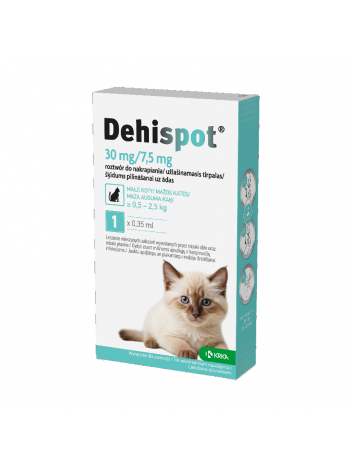 Dehispot 30mg (krople dla kotów od 0,5kg do 2,5kg)