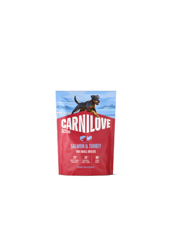 Carnilove Dog 1,5 kg Active Adult Small Breeds Salmon, Turkey