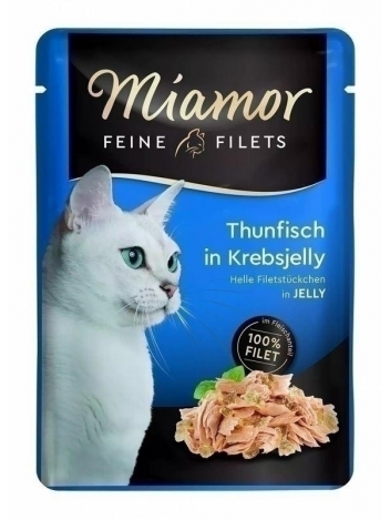 Miamor Filets Tuńczyk w galaretce z kraba 100g