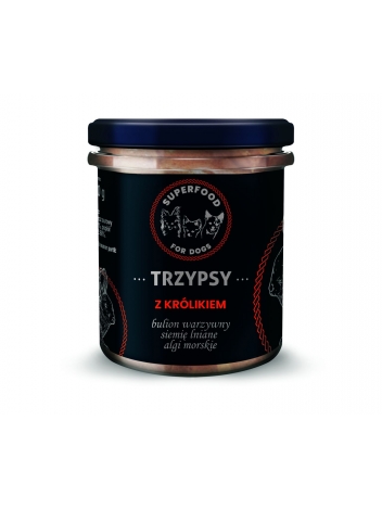 Trzypsy z królikiem 300g