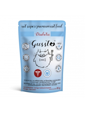 Gussto Vet Kot 85g Diabetic
