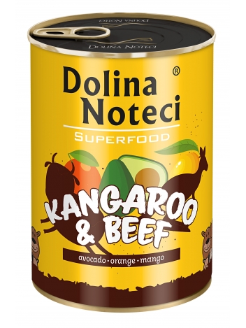 Dolina Noteci Superfood Kangur i wołowina 400g