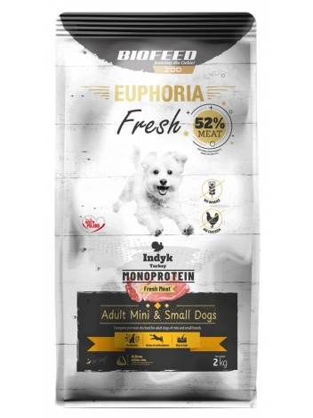 Euphoria Fresh Adult XS/S Indyk 2kg