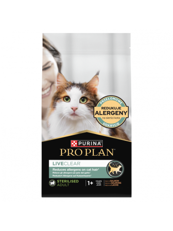 Purina Pro Plan Live Clear Sterilised Adult Salmon 1,4kg