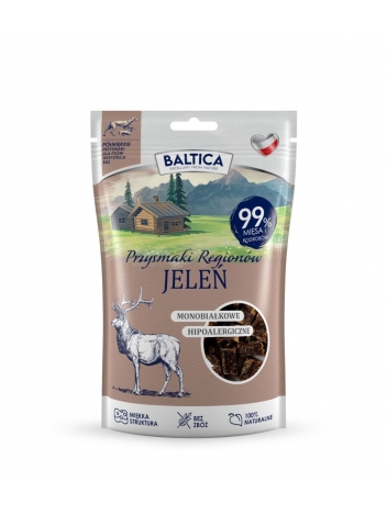 Baltica Smaki Regionów Półmiękkie przysmaki z jelenia 80g