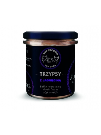 Trzypsy z jagnięciną 300g