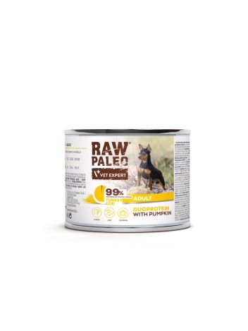 Raw Paleo Dog Adult Duoprotein Turkey & Cod 200g