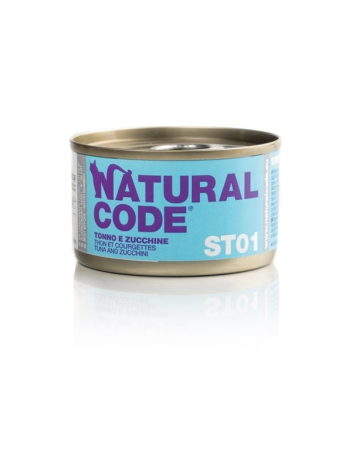 Natural Code Cat ST01 Tuna and zucchini 85g