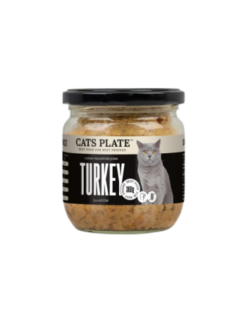 Cats Plate Turkey 360g