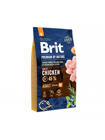 Brit Premium By Nature Adult M 8kg