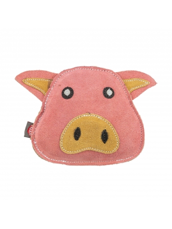 Zabawka skórzana Świnka 19cm