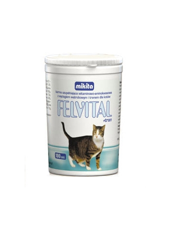 Mikita Felvital + tran - 100 tabletek