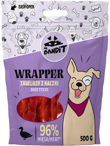 Mr. Bandit Wrapper Zawijasy z kaczki 500g