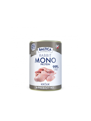 Baltica Mono Królik z prebiotykami 400g
