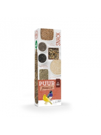 Puur pauze seed sticks ornamental birds with super seed 60g