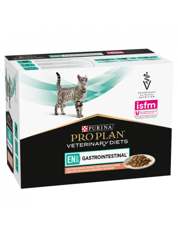 Pro Plan Veterinary Cat EN Gastrointestinal Salmon 10x85g