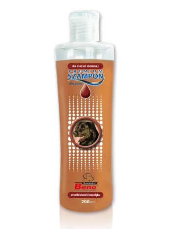 Super Beno Premium Szampon Ciemna sierść 200ml