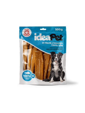 Filecik z łososiem i białą rybą 500g