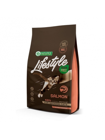 Nature's Protection Lifestyle GF Salmon Kitten 1,5kg