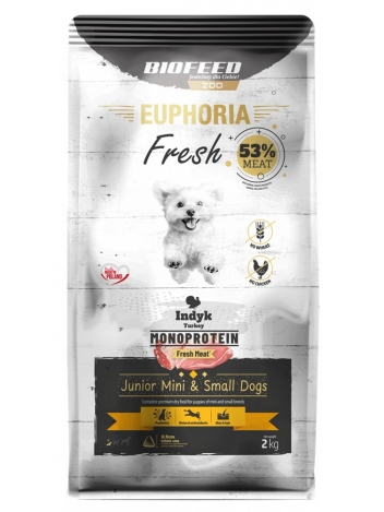 Euphoria Fresh Junior XS/S Indyk 2kg