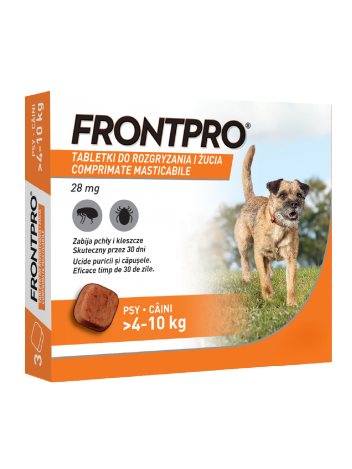 Frontpro tabletka na pchły i kleszcze (4-10kg)