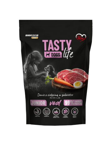 Tasty Dogs Life Junior Cielęcina 500g