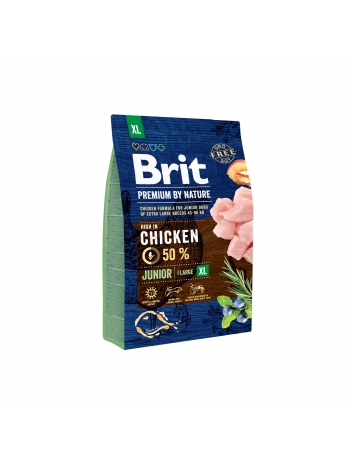 Brit Premium By Nature Junior XL 3kg