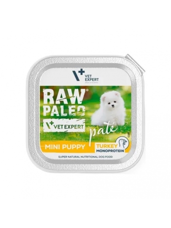 Raw Paleo Pate Mini Puppy Turkey 150g