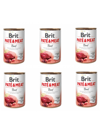 Brit Pate & Meat Beef 6x400g